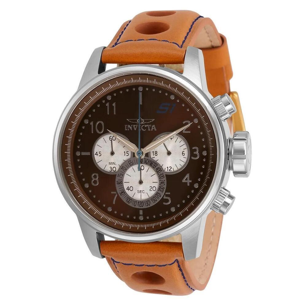 NWT Invicta 30916 S1 Rally | Chronograph | Brown | Men's Watch